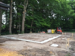 Fundament steht