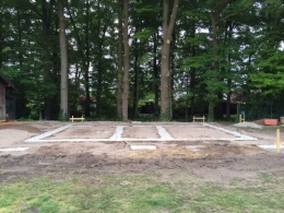 Fundament steht