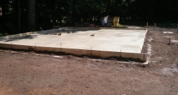 Fundament steht
