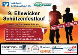 Plakat Schützenfestlauf