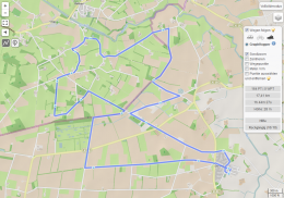 Strecke Freundschaftslauf am 22.02.2015